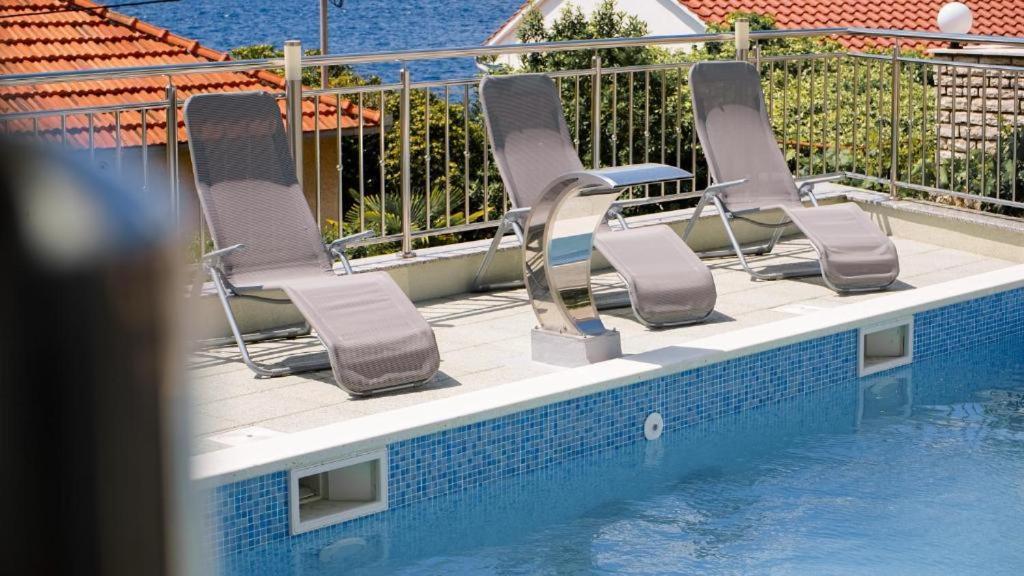 Trogir-Luxury Villa Sapphirus Сегет-Враница Экстерьер фото